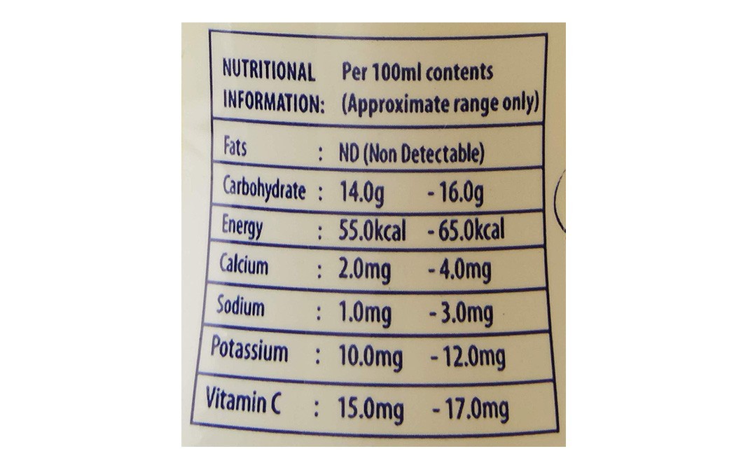 Cocojal Lime Tender Coconut Water    Bottle  200 millilitre